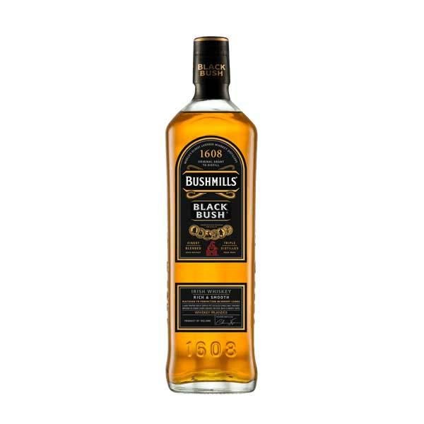 WKY. BUSHMILLS BLACK BUSH 750ml - La Dueña