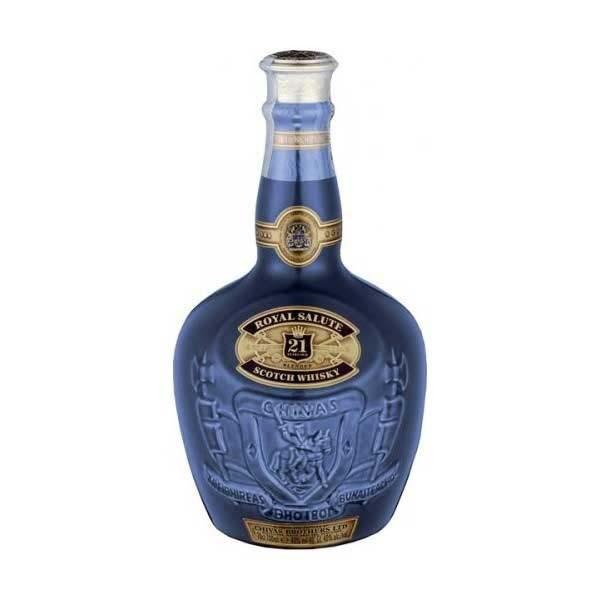 WKY. CHIVAS REGAL 21 ROYAL SALUTE 700ml - La Dueña